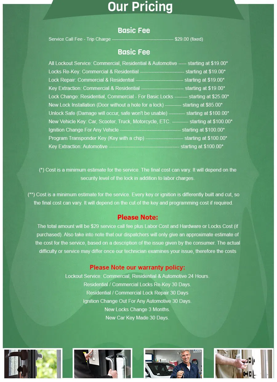 Baldwin Locksmith Store Glenview, IL 847-603-3529 - price-list-68-16mod